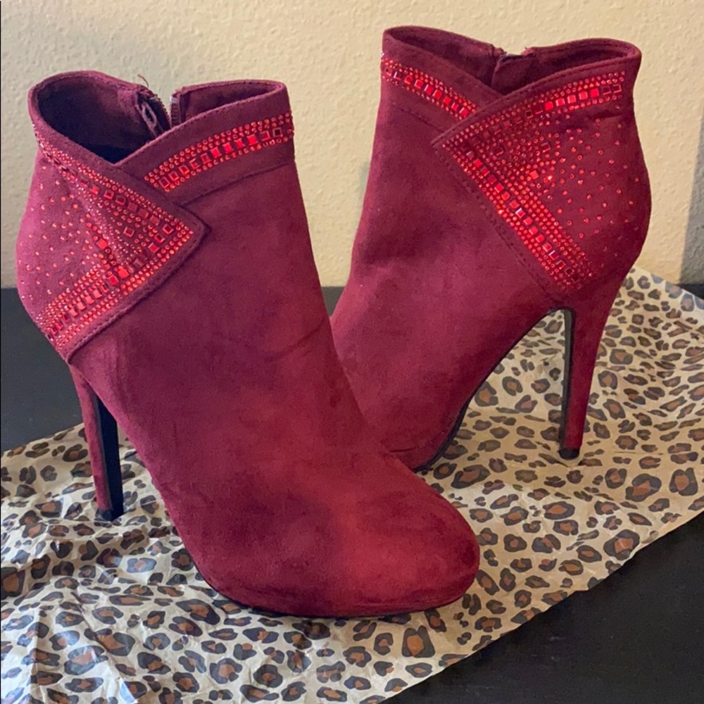 Red booties